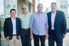 Nilso Micol, Valter Cavalcante, Manezinho Farias e Romeu Aldigueri