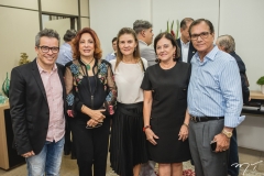 Fabiano Piúba, Wânia Dummar, Rita Martins, Ana e Beto Studart
