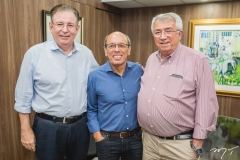 Ricardo Cavalcante, André Montenegro e Roberto Macedo