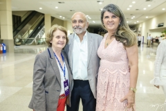 Ana Maria Cavalcante, Miguel e Joana Maciel
