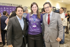 Benigno Júnior, Lia Ferreira Gomes e Edilberto Pontes