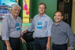 Cláudio Monteiro, Adriano Sarquis e Francisco Lopes