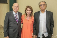 Guillermo Alcorta, Janine Pires e Arialdo Pinho