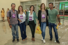 Paulo César, Mônica Paulino, Paula Simões, Marcela Bressane e Val Ribeiro