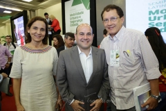 Izolda Cela, Roberto Cláudio e Elpídio Nogueira