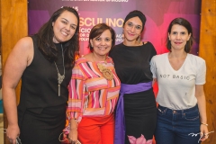 Juliana Padalka, Eveline Costa, Natália dos Anjos e Cristiane Ruiz