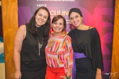 Juliana Padalka, Eveline Costa e Natália dos Anjos