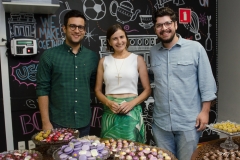 Matheus Vieira, Raquel Cajé e Ivan Prado