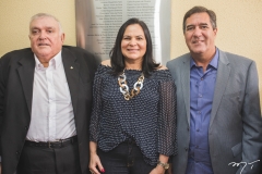 Celso Nogueira Sobrinho, Ana Cláudia Martins e Luiz Gastão Bittencourt