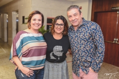 Eveline Costa, Cláudio e Helena Silveira