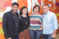 Sidarta Cabral, Helena Felix, Eveline Costa e Reginaldo Braga
