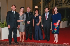 Abelardo e Viviane Rocha, José e Genoveva Coelho, Igor e Aline Barroso