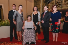Abelardo e Viviane Rocha, Maria da Penha, Valeria Fernandes, Igor e Aline Barroso