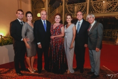 Abelardo e Viviane Rocha, Silvio e Paula Frota, Manoela e Ricardo Barcelar e Ricardo Bezerra