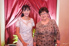 Adriane Hortência e Nair Castro