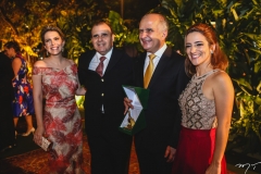 Carla Brandão, Eduardo Queiroz, Huygens Garcia e Benissa Mesquita