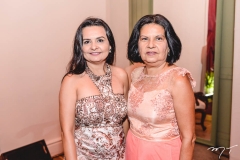 Cleucia Moniz e Lucia de Fátima