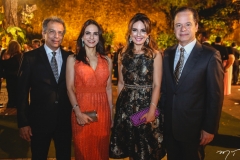 Eduardo e Sandra Rolim, Eveline e Lisandro Fujita