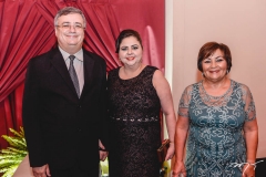 Fernando, Clécia e Ana Célia Garcia