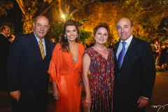 Fernando e Márcia Travessoni, Paula e Silvio Frota