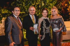 Giovane Gomes, Huygens Garcia, Regina Garcia e Excelsa Costa Lima
