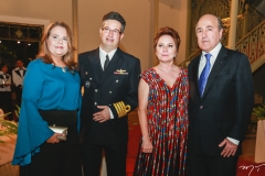 Iara e Leonardo Salema, Paula e Silvio Frota