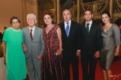 Iva e Liberal de Castro, Paula e Silvio Frota, Abelardo e Viviane Rocha