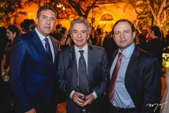 Luiz Gastão, João Magela e Igor Queiroz