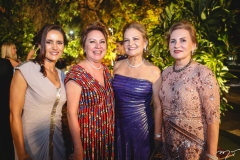 Manoela Barcelar, Paula Frota, Lenise Rocha e Renata Jereissati
