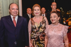 Olivio Costa, Angelica Pinto e Bebeta Pinto