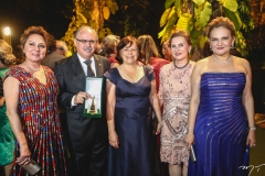 Paula Frota, José e Genoveva Coelho, Renata Jereissati e Lenise Rocha