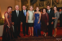 Paula Frota, Pio Rodrigues, Silvio Frota, Stella Rolim, Lenise Rocha, Edyr Rolim, Abelardo e Viviane Rocha