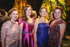 Renata Jereissati, Karisia Pontes, Lenise Rocha e Paula Frota