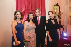 Sandra Sampaio, Lia Freire, Sávio Queiroz e Marjore Marshall