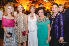 Tereza Ximenes, Carlota Fiuza, Fátima Carneiro, Constança Távora e Miriel Holanda