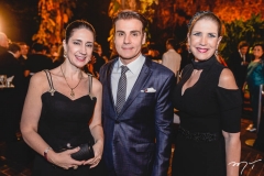 Vivian Albuquerque, Rodrigo Maia e Marjorie Marshall