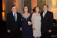 Cláudio Targino, Zena Targino, Terezinha Andrade e Alfredo Castro