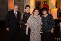 Eduardo Queiroz Leite, Monaliza Gentil, Clea Queiroz e Daniela Queiroz Leite