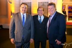 Patriolino Dias, Idelfonso Rodrigues e Evandro Colares