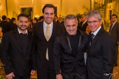 Régis Vieira, Francisco Campelo, Lino Villaventura e Pádua Lopes