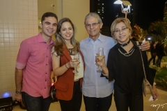 Bruno Maia, Patrícia Aguiar, Airton e Lucy Sales
