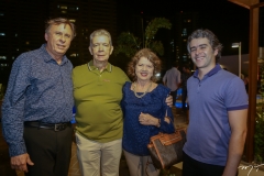 José Simões, Cesar e Fátima Rego e Ronaldo Barbosa