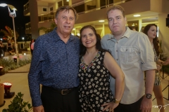 José Simões, Luciana Mota e Tersandro de Paula Pessoa