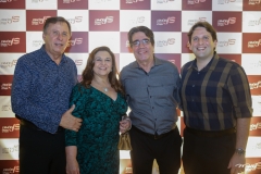 José e Jacqueline Simões, Roberto Costa Lima e Daniel Simões