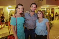 Milena Barbosa, Igor Maia e Socorro Mendonça