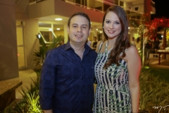 Renan Benevides e Luciana Santos