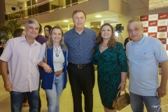 Teodorico e Elenise Pinheiro, José e Jacqueline Simões e Leoneudo Pinheiro