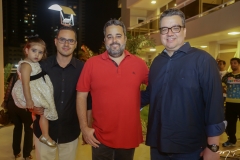 Valentina e Érico Campos, André Aguiar e Ticiano Rego