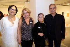 Dodora Guimaraes, Ana Maria Belluzzo, Aracy Amaral e Max Perlingeiro