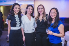 Cristina Cunha, Juliana Albuquerque, Heidiane Coelho e Enid Chung
